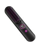 Portable Cordless Hair Straightening Brush - Lightweight Mini Thermal Comb with Negative Ion Technology for Effortless Styling - Buy Online on GoSupps.com