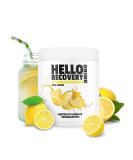 Hello Recovery Electrolyte Powder - Sugar-Free Isotonic Lemon Drink for Pre/Post Workout & Hangover Relief (160g) - Buy Online on GoSupps.com