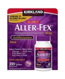 Buy Kirk-Land Aller FEX 180mg - 180 Tablets | Fast International Shipping on Allergy Relief - Buy Online on GoSupps.com