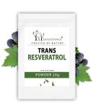 Shop Trans Resveratrol Powder - 20g | Japanese Kn terich Extract | 98% Standardized | Health & Beauty | International Shipping - Buy Online on GoSupps.com