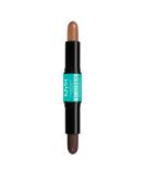 NYX Professional Makeup Highlight & Contour Stick Dual-Ended Contour Stick Shapes and Brightens Blendable & Vegan Wonder Stick Deep 07 Deep Single - Buy Online on GoSupps.com