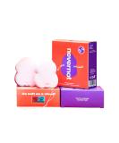 nevernot Soft Tampons 24 pieces: Menstrual sponge with optional thread 100% pollutant-free and super soft easy to remove - Buy Online on GoSupps.com