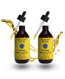 Organic Black Seed Oil | Cold Pressed Nigella Sativa Oil with 4% Thymoquinone & Omega 3 6 9 | 16oz x 2 Pack - Buy Online on GoSupps.com