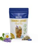 Chamomile Lavender Iced Tea - 36 Tea Bags | Refreshing Herbal Cold Brew Detox | Gluten-Free & GMO-Free - Buy Online on GoSupps.com