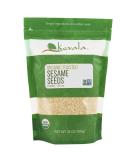 Kevala Organic Toasted Sesame Seeds 2Lbs (HULLED) - Premium Quality Superfood - Buy Online on GoSupps.com