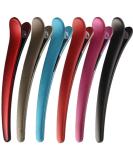 Egurs 12-Pack Plastic Alligator Hair Clips - DIY Hairstyle Sectioning Clips for Hairdressing - 12 cm - Buy Online on GoSupps.com