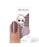 Original Miss Sophie Nagel Cocoa I 24 Ultra-Thin Nail Polish Stripes | Perfect for Finger & Toenails | Adheres to Natural Acrylic Gel & Shellac Nails - Buy Online on GoSupps.com
