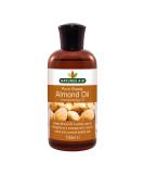 Natures Aid Almond Oil Pure Sweet Almond Oil Massage Oil Suited to Dry Sensitive Skin 150 ml (Pack of 1) - Buy Online on GoSupps.com