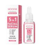 5-in-1 Vitamin C Face Serum for Women | Hyaluronic Acid Vitamin E & Collagen | Dark Spot & Anti-Wrinkle Moisturizer | 30ml - Buy Online on GoSupps.com