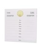 Buy Weimob Disposable False Eyelash Holder Stand with Scale - Clear Jade Stone Gel Position | International Shipping - Buy Online on GoSupps.com