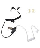 3.5mm Listen Only Surveillance Covert Earpiece for Motorola Radios + Medium Earmolds - Police Headset for Radio Communication - Buy Online on GoSupps.com