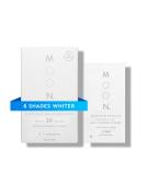 MOON Platinum Express Teeth Whitening Strips | Whiten Up to 8 Shades in 1 Week | Enamel Protection | Vegan & Gentle for Sensitive Teeth | Fast-Dissolving Winter Mint Flavor - Buy Online on GoSupps.com