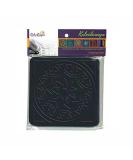 Cedar Canyon Textiles Paintstiks Rubbing Plates Kaleidoscope Set - 7.125x7.125 - 6 Pack - Buy Online on GoSupps.com