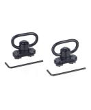 Toopmount M-LOK QD Swivel Adapter - 1.33 Rotatable Locking Loop Base for Tactical Picatinny Rail - 2-Pack | International Shipping Available - Buy Online on GoSupps.com
