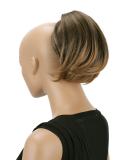 Caisha Hair Part Nora Dutt Zopf Bun with Butterfly Clip | Bridal Hepburn-Dutt Hair Tie - Brown Mix H411 #2T30 - Buy Online on GoSupps.com