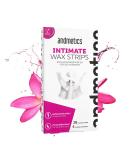 Andmetics Intimate Cold Wax Strips - Vegan & Cruelty-Free | 28 Strips for All Skin Types | 4 Weeks of Smooth Skin - Buy Online on GoSupps.com