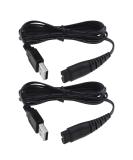 Yinettez 2 Piece Razor Replacement Charging Cable - Compatible with HAFTKER RFC-588 RFC-598 RFC-692 RFC-696 RSCX-9598 RSCX-7568 - 5W 1.2m Length - Buy Online on GoSupps.com