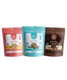 BHU Keto Bites Variety Pack - 3 Bags | Low Carb, High Protein Snacks - Buy Online on GoSupps.com