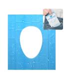 Disposable Toilet Seat Covers - 30 Count Travel Set for Adults & Kids - Individually Wrapped Portable Covers for Potty Training - 3 Packs - Waterproof - Ideal for Public Toilets, Cruise, Plane & Train - 15.5x17.9 Inch - Buy Online on GoSupps.com