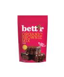 Buy Bettr Organic Brownie Mix - Vegan Gluten-Free Rich Cocoa Flavor - 6x400g (15 Servings) - International Shipping Available - Buy Online on GoSupps.com