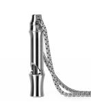Dantoel Titanium Emergency Survival Whistle - 120db Loud Safety Whistle for Kids, Women, EDC, Kayak, Lifeguard, Dog Training, Hiking, Boating, Camping, Coach, Sports - Silver - Buy Online on GoSupps.com