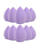 Dolovemk 10-Piece Latex-Free Makeup Sponges Set - Soft Foundation Applicators for Liquids Powders & Creams - Purple Beauty Blending Sponges - Buy Online on GoSupps.com