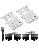 Andis T Outliners/GTX Trimmer Replacement Blades - Silver Steel T Blade, 2 Pack - Buy Online on GoSupps.com