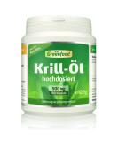 Greenfood Krill Oil 500mg - 180 Softgel Capsules | High Dose EPA & DHA for Heart Vision & Brain Health | No Artificial Additives or GMOs - Buy Online on GoSupps.com