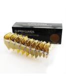 Wahl Clipper Guards #37-500 - 1/8 to 1 - Metal Clip, Fits All Full Size Clippers - Gold (Pack of 10) - Buy Online on GoSupps.com