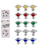 LLNSE 18 Pieces 3D Nail Art Charms Saturn Nail Stones Kit Nail Charms Decoration 3D Nail Rhinestones Nail Gems Nail Decoration DIY Crafting Jewelry Accessories - Buy Online on GoSupps.com
