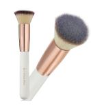 Rose Gold Kabuki Brush for Makeup - Professional Flat Top Foundation Brush for Blending Liquid, Cream, and Powder - Cruelty-Free by Lily England - Buy Online on GoSupps.com