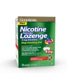 GoodSense Nicotine Polacrilex Lozenge 4 mg (nicotine), Mint Flavor, Stop Smoking Aid quit smoking with nicotine lozenge, 72 Count Mint 72 Count (Pack of 1) - Buy Online on GoSupps.com