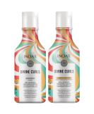 Duo Divine Curls Hair Care Set - Curly Hair Shampoo & Conditioner 250ml x 2 | Inoar - Best for Curly Hair Care - Buy Online on GoSupps.com