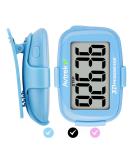 AVTREK Precise 3D Step Counter - Digital Pedometer with Large Display Time & LED Backlight - Ideal for Walking & Running | International Shipping - Buy Online on GoSupps.com