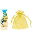 Flash Traditional Multi-Purpose Cleaning Spray Natural French Soap & Lavender Scent 500ml + Our Gift for You: Organza Bag 9x7x0.1cm - Buy Online on GoSupps.com