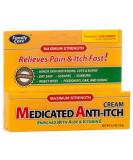 Buy Medicated Anti-Itch Cream with Aloe & Vitamin E - Soothing Relief for Itchy Skin 0.5 oz (14 g) - International Shipping Available - Buy Online on GoSupps.com