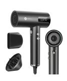 Hair Dryer - Slopehill Ionic Professional Blow Dryer with High-Speed Brushless Motor Portable & Quiet for Salon/Home/Travel - Fast Drying Men & Women - Add Concentrator - Buy Online on GoSupps.com
