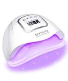 120W UV LED Gel Nail Lamp for Fast Curing | Lightweight Salon Quality Nail Dryer - Buy Online on GoSupps.com