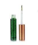 Green Glitter Liquid Eyeliner - Long-Lasting Waterproof Formula | Silver, Gold, Pink & Green Colors | Eye Makeup Essential - Buy Online on GoSupps.com