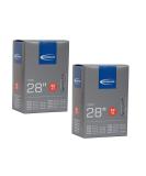 Schwalbe SV17 Inner Tubes 700x28-45c Presta 40mm Valve 2-Pack - Buy Online on GoSupps.com