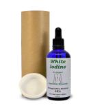 100ml 15% White Iodine - Decolourised- Clear Solution - Maximum Strength - Providing 2000 Drops - Buy Online on GoSupps.com