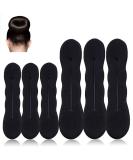 6 Pcs Hair Bun Maker Set | Foam Sponge Donut Twister Tool Accessories for Women - Buy Online on GoSupps.com