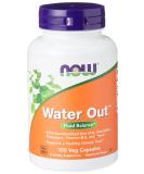 NOW Water-Out 100 Tablets - Natural Diuretic for Bloating and Water Retention - Buy Online on GoSupps.com