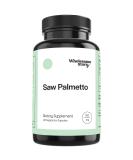 Saw Palmetto 500mg Capsules for Hair Growth & Hormonal Balance - DHT Blocker for Men & Women | Prostate & Urinary Health Supplement - Buy Online on GoSupps.com