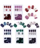 150 Piece Tucireat Glue Nails Set | Artificial Fingernails for Easy Application | Perfect for Salon Nail Art - Buy Online on GoSupps.com
