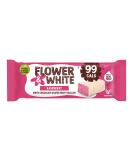 Flower & White Raspberry & White Chocolate Mallow Bars (15 Pack) Low Calorie Under 100 Calories Per Bar Vegetarian Gluten-Free 30% Less Sugar High In Fibre 15 x 30g - Buy Online on GoSupps.com