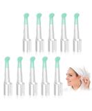 Prasacco 10 Pieces Silicone Ear Spoon Tips Soft Ear Cleaner Replacement Tips Otoscope Ear Wax Removal Tool Replacement Reusable Ear Wax Removal Accessories Kids Family Ear Health Care - Buy Online on GoSupps.com
