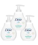 Dove Baby Sensitive Moisture Body Wash Pump - 6.76 Fl Oz x3 Pack, Fragrance-Free - Buy Online on GoSupps.com