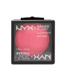 NYX Cosmetics Baked Blush in Statement Red - Radiant Flush for Cheeks - Buy Online on GoSupps.com