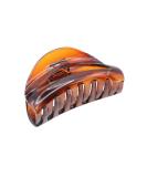 Parcelona French Vrille Small Tortoise Shell Celluloid Hair Claw Clip - No Slip Grip for Women - Made in France - Buy Online on GoSupps.com